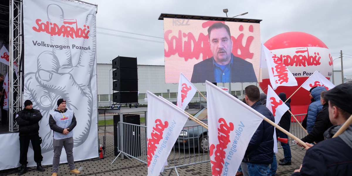 Piotr Duda zadeklarował wsparcie dla "Solidarności" w