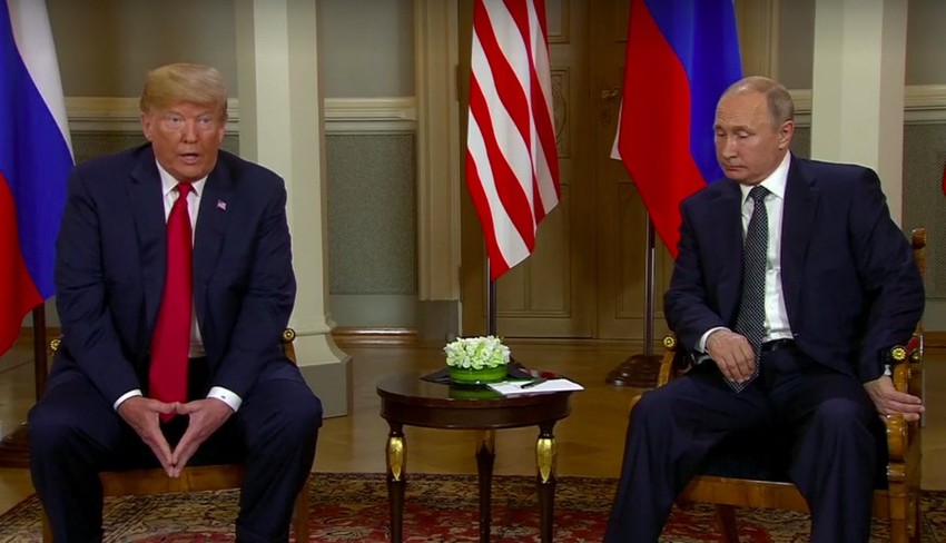 Donald Tramp i Vladimir Putin