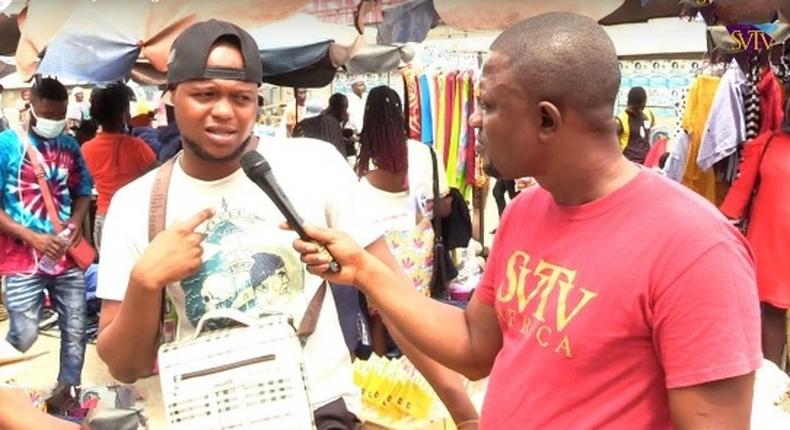 Mobile money agent meets father for the first time after boarding his car 
