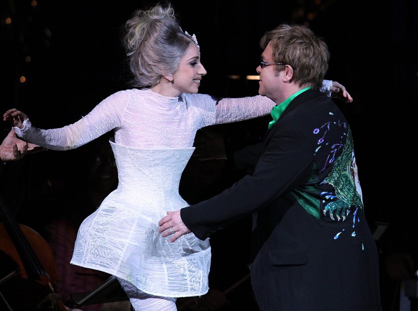 Elton John i Lady Gaga