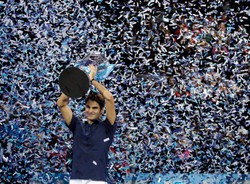 Federer ustanowił rekord. Szósty raz wygrał masters