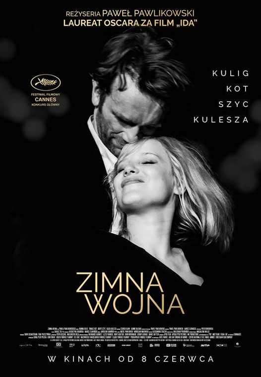 Oficjalny plakat filmu "Zimna wojna"