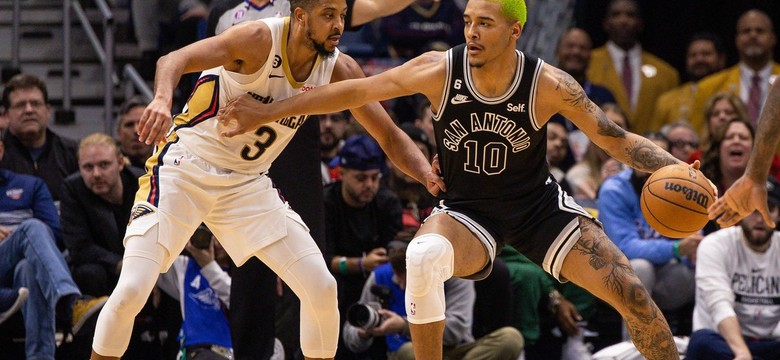 Liga NBA. Rekord kariery Sochana nie uchronił Spurs przed porażką z Pelicans