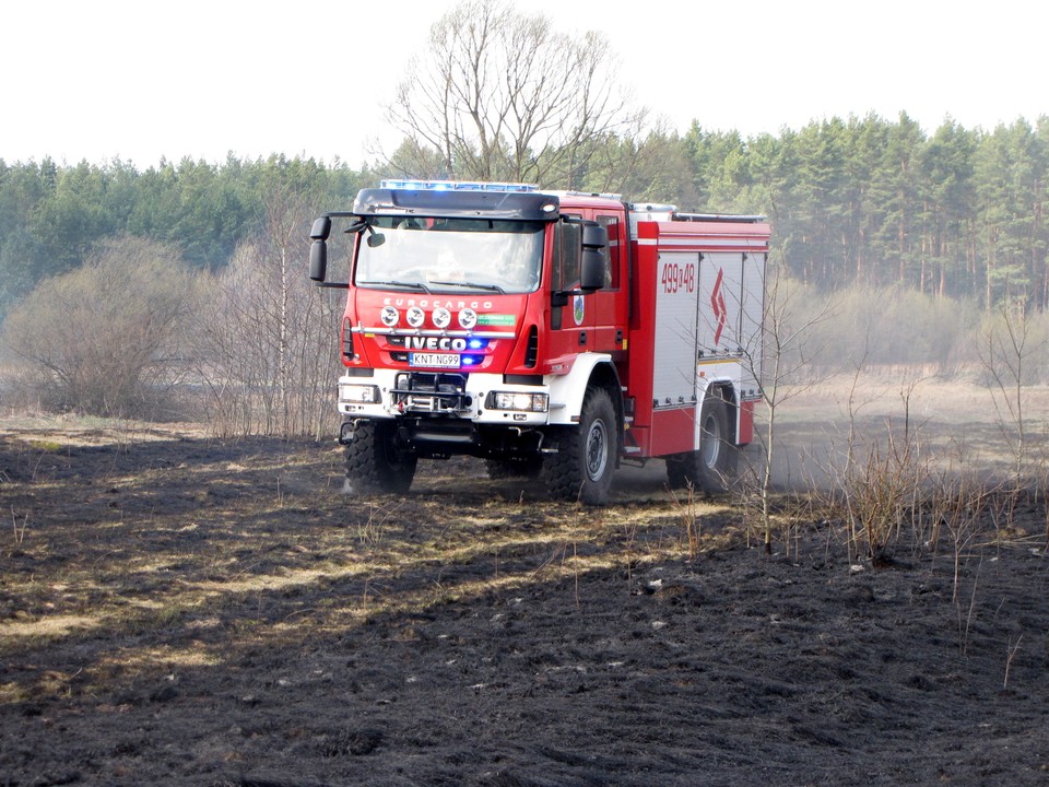 Pożar w okolicach Długopola, spłonęło 15 hektarów