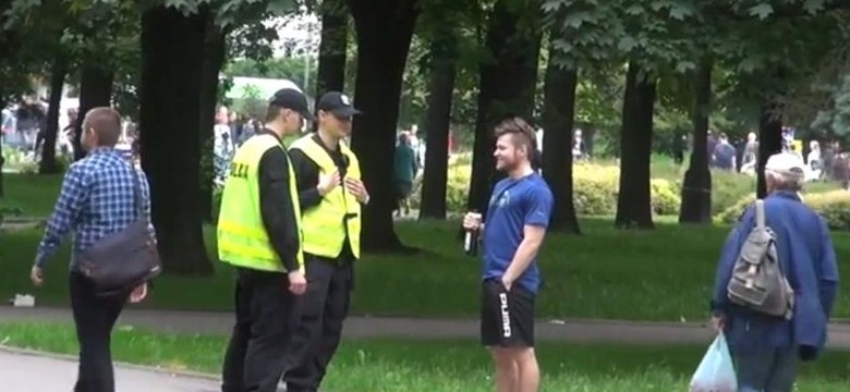 Policja ściga polskiego Spidermana. Za... uciekanie policji