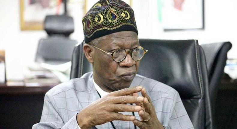 Lai Mohammed says the federal government will not allow the country to be thrown into anarchy [Businessday]