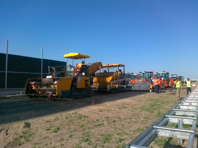 Budowa autostrady A2 - odcinek C