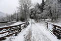 Zasypane Zakopane po wieczornych i nocnych intensywnych opadach