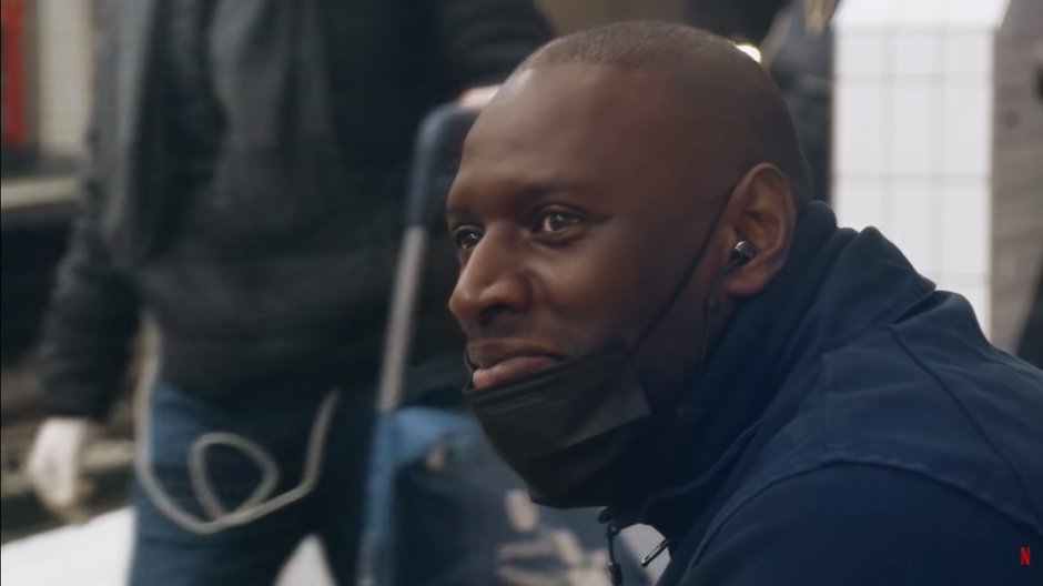 Omar Sy w paryskim metrze