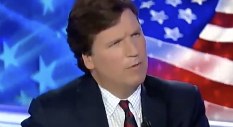 Fox News host Tucker Carlson.