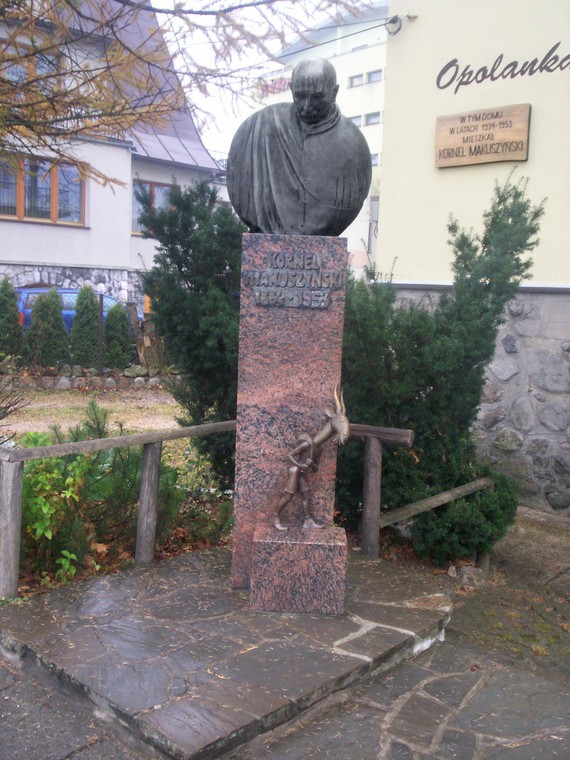 Zakopane, pomnik Kornela Makuszyńskiego