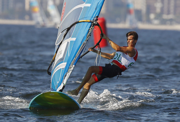 Medal windsurfingowej klasie RS:X. nie dla Pols. Piotr Myszka tuż za podium