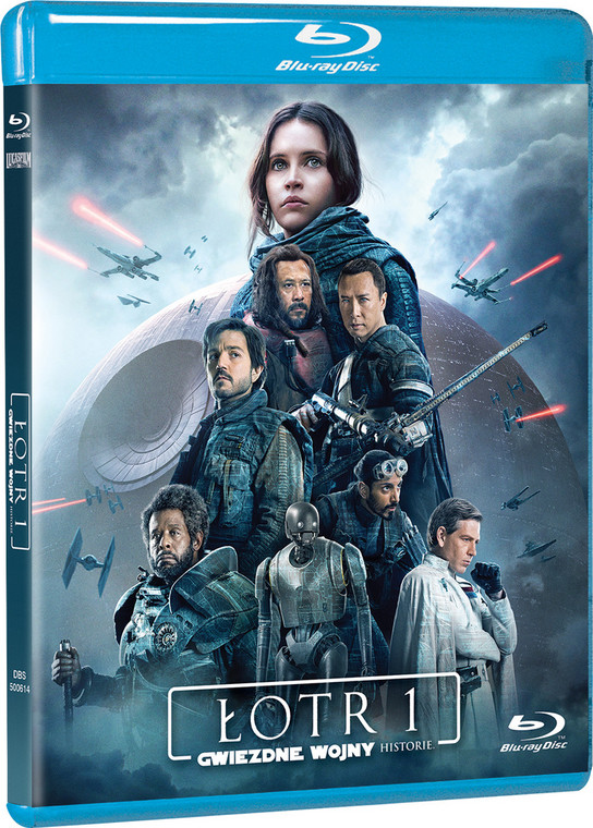 "Łotr 1. Gwiezdne wojny – historie" na Blu-ray 3D, Blu-ray i DVD