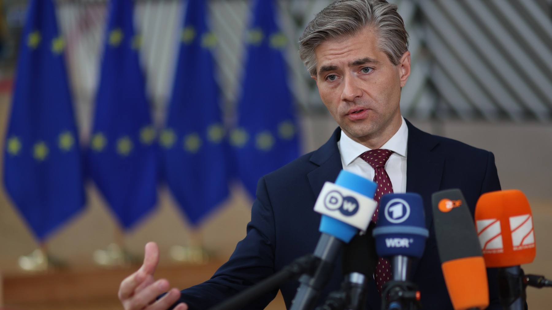 Litovský minister zahraničných vecí Kestutis Budrys.