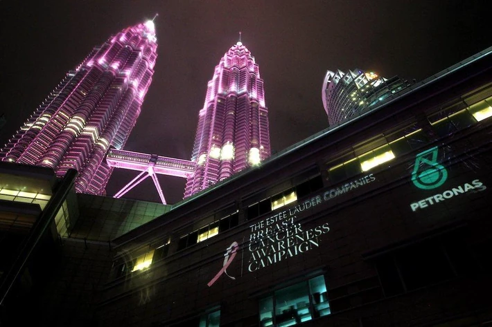 8. Petronas Towers, Malezja (Kuala Lumpur)