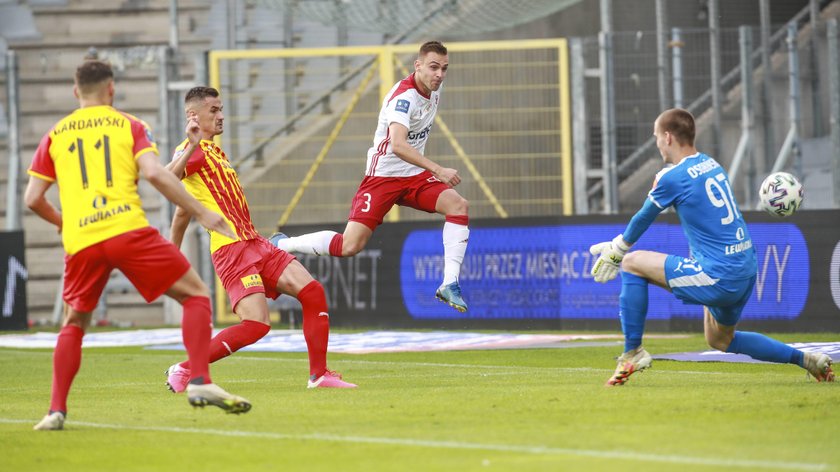 Mecz Korona Kielce - ŁKS Łódź