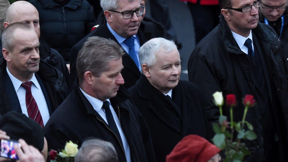 Kaczyński WARSZAWA MARSZ W OBRONIE DEMOKRACJI I WOLNOŚCI MEDIÓW