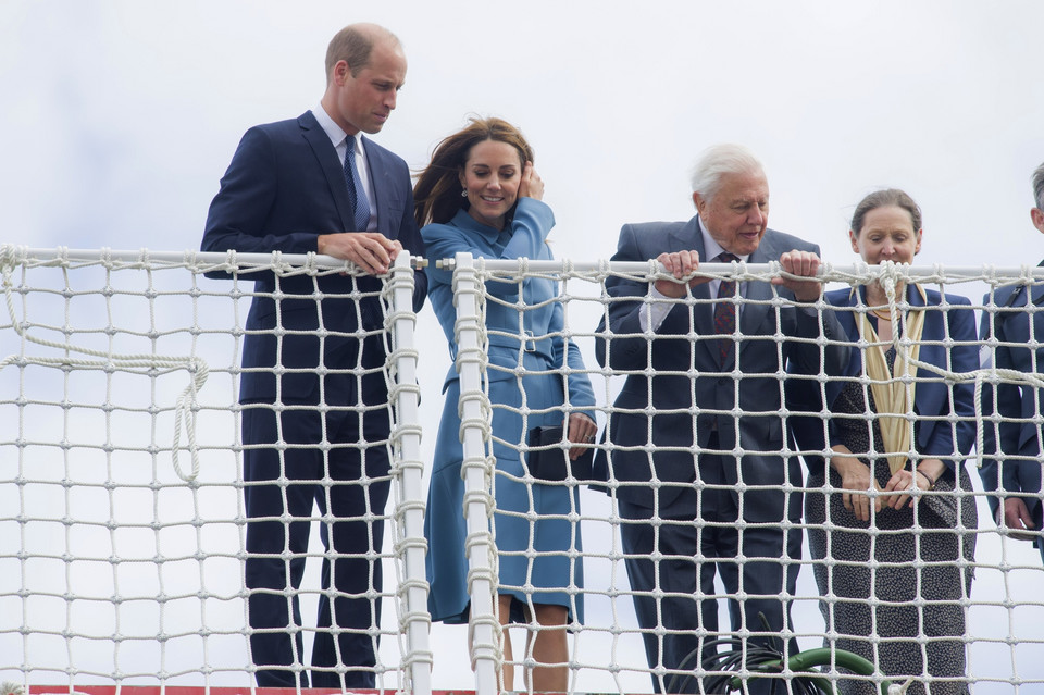 Kate i William ochrzcili statek polarny