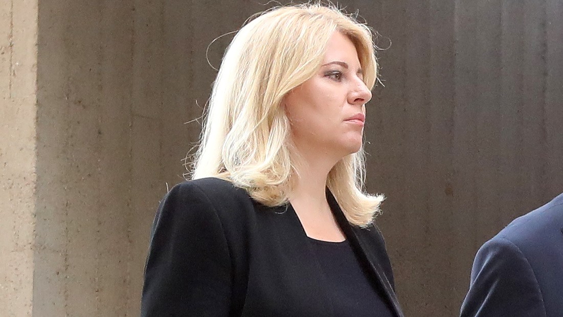Zuzana Čaputová na oslavách 81. výročia Slovenského národného povstania (SNP) v Banskej Bystrici.