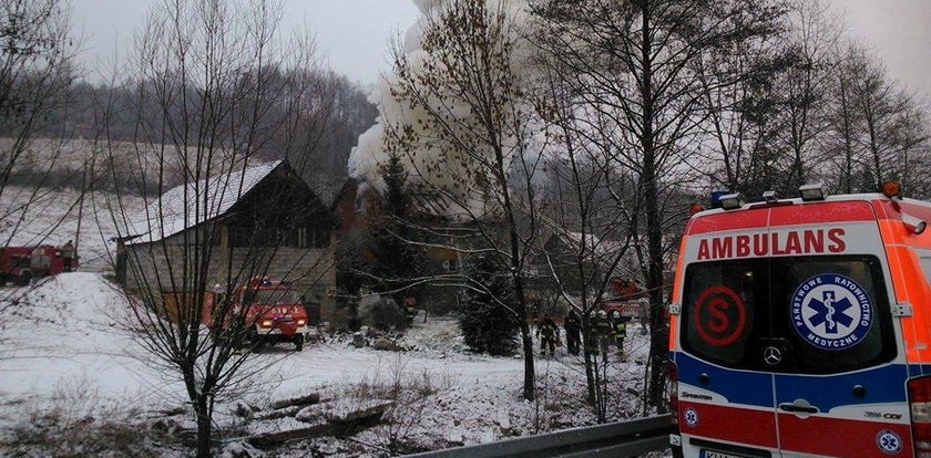 1,5-roczne dziecko spało na strychu, a dom płonął...