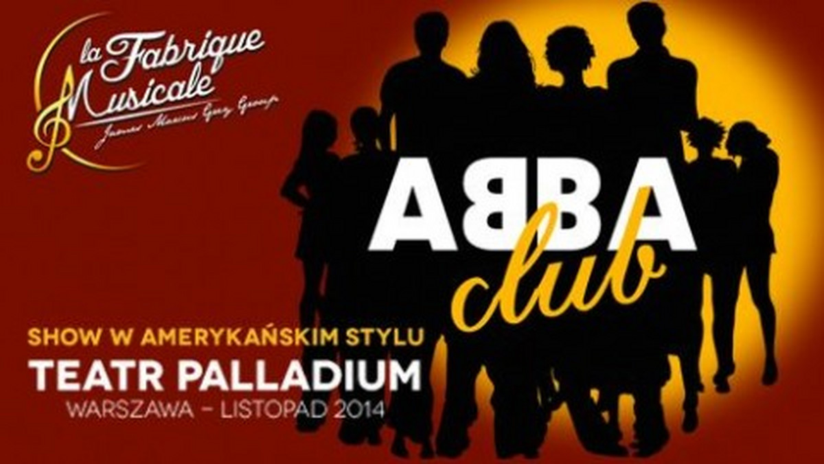 15 listopada w warszawskim Teatrze Palladium premierę będzie miało widowisko musicalowe "ABBA Club".