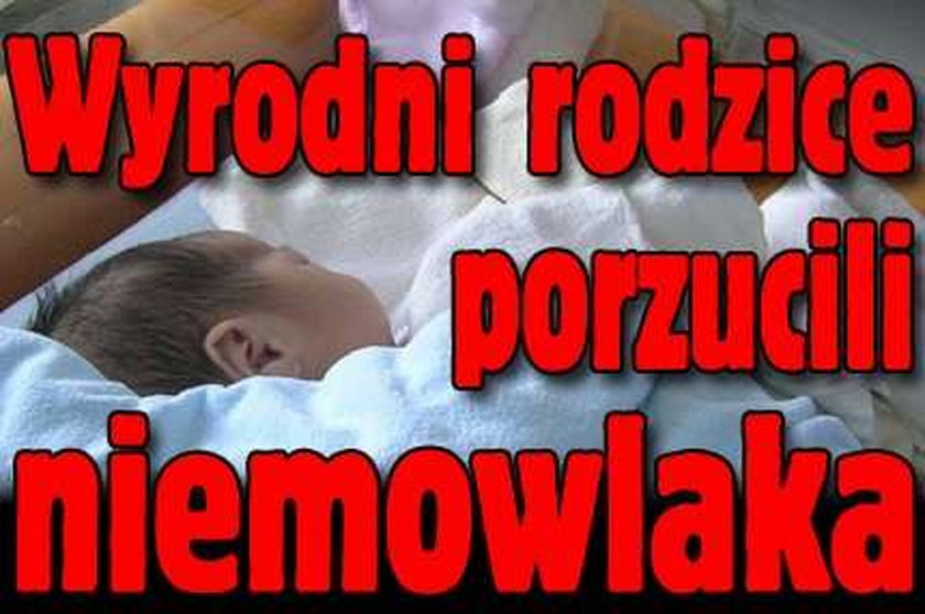 Wyrodni rodzice porzucili noworodka