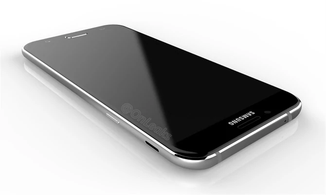 Samsung Galaxy A8 2016 ma otwór na bocznym panelu obudowy
