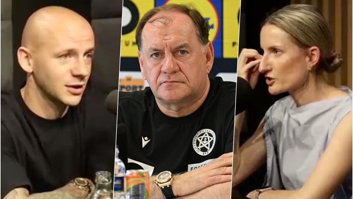 Vladimír Weiss ml, Vladimír Weiss st. a Adela Vinczeová. 
