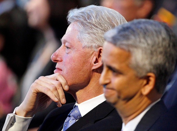 Były prezydent Stanów Zjednoczonych Bill Clinton