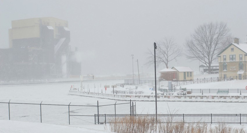 Sneg u SAD - Milčigen Siti, Indijana