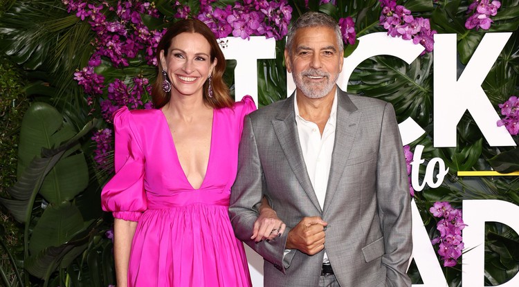 Julia Roberts és George Clooney legújabb filmjük premierjén Fotó: Getty Images