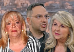 Marina Tucaković  i Anja Rogljić i Damir Handanović