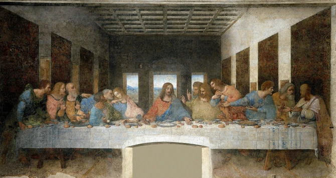 Tajna večera, Leonardo da Vinči