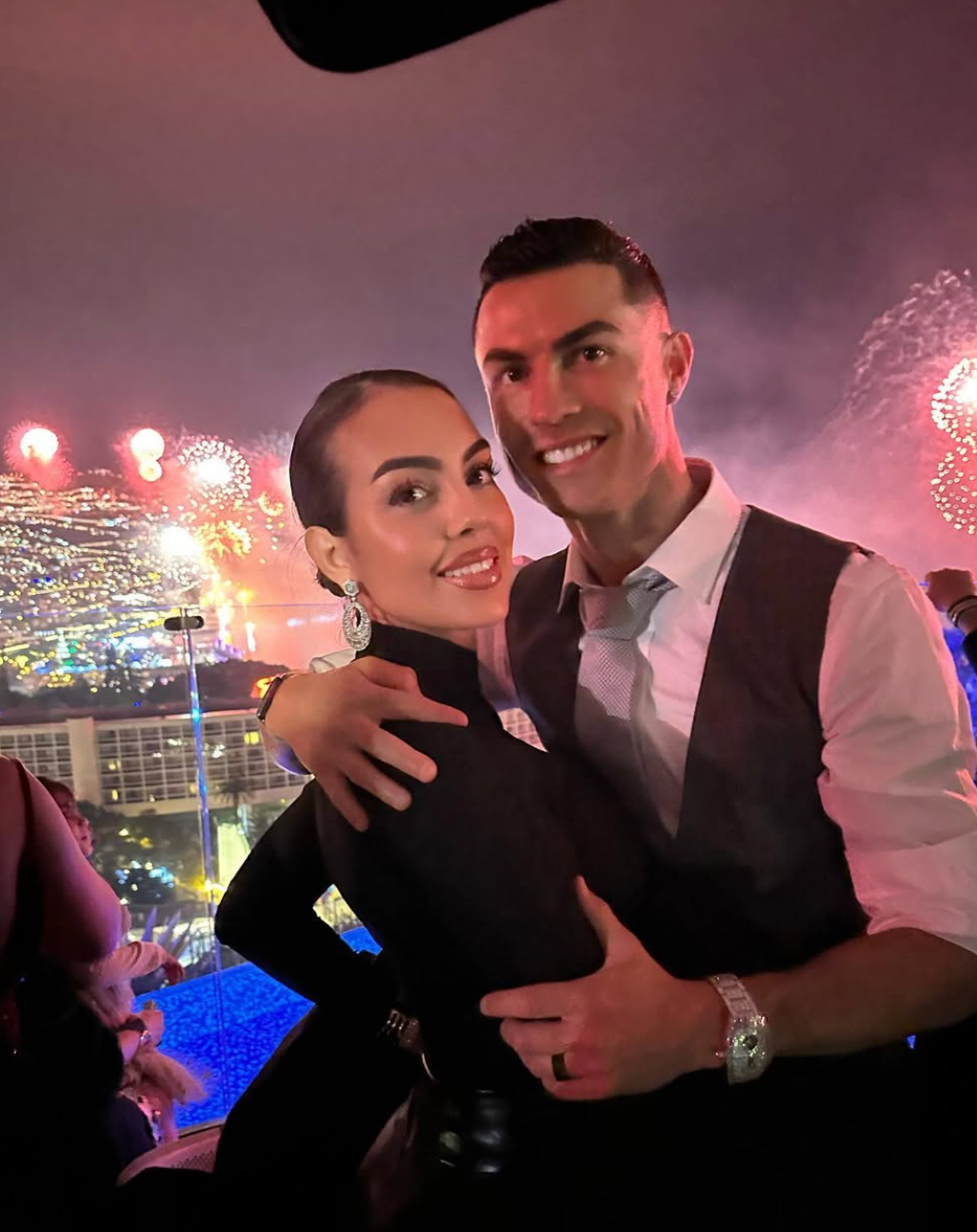 Georgina a Cristiano Ronaldo.