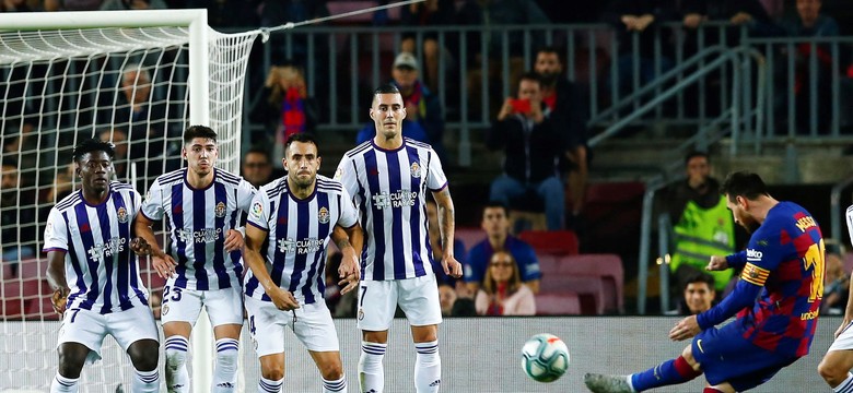 Liga hiszpańska: Piękne gole Messiego. Barcelona na pierwszym miejscu w tabeli [WIDEO]
