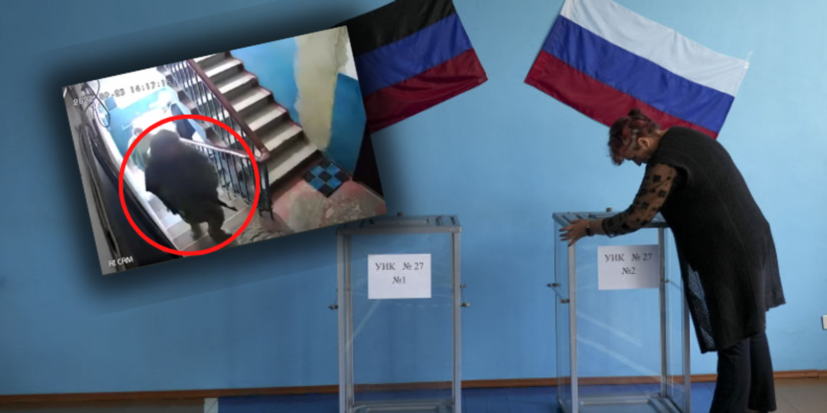 Inwazja Rosji na Ukrainę. Bronią zmuszają Ukraińców do udziału w