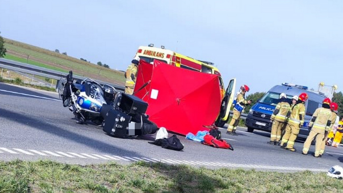 Nie żyje 39-letni mężczyzna. Wraz z kolegą jechał w motocyklową podróż na południe Europy