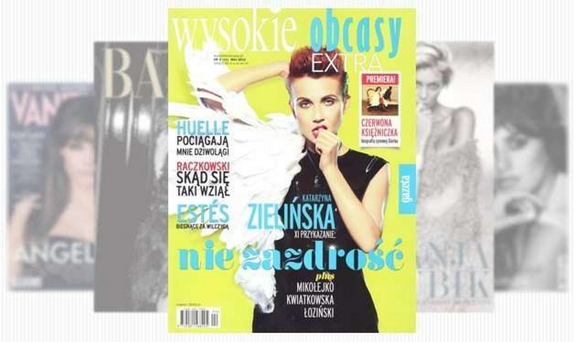 Katarzyna Zielińska Wysokie Obcasy Extra maj 2012