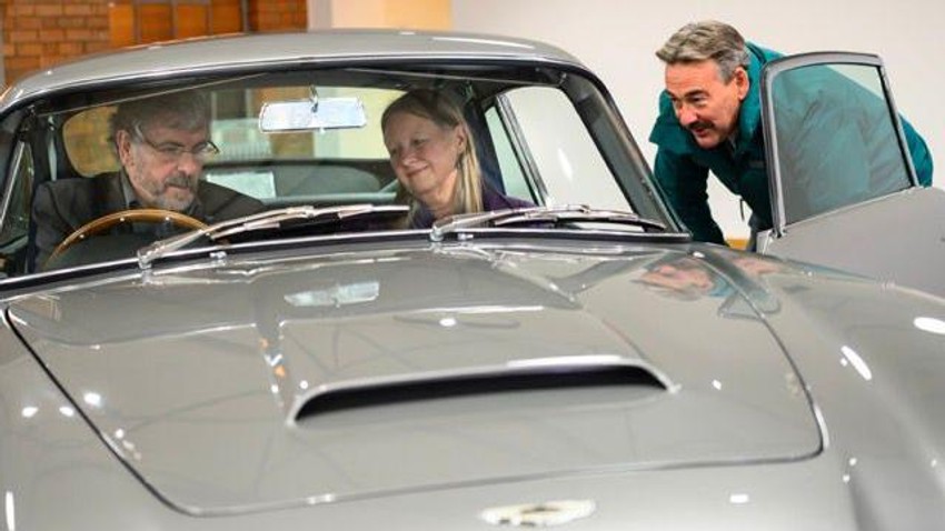 Džon i Suzan Vilijams umalo su prodali automobil kada im je bio potreban novac | Foto: Dominic Fraser/Aston Martin Works