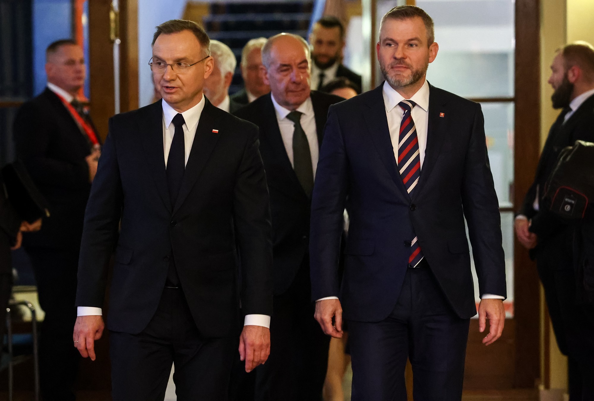 Prezidentský summit krajín Vyšehradskej štvorky (V4) vo Visle