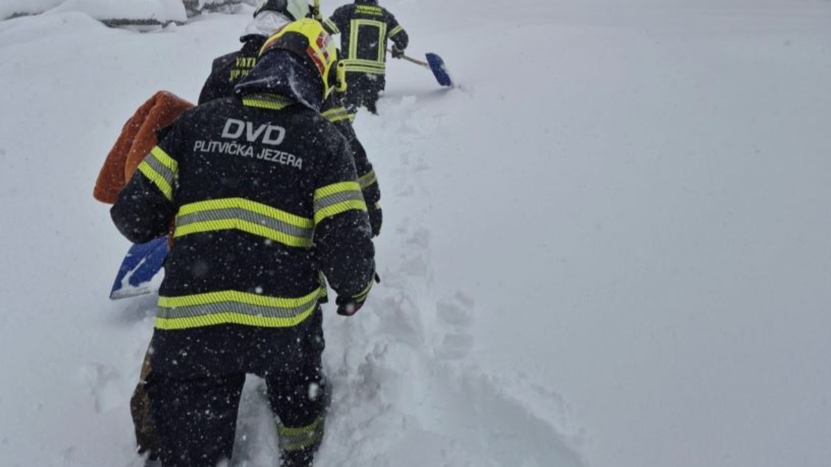 Vatrogasci u akciji spašavanja