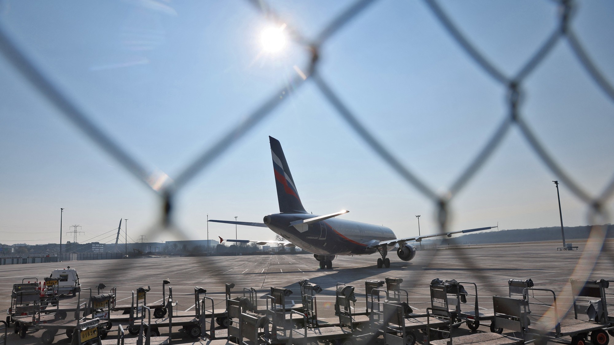 Lietadlo ruskej národnej leteckej spoločnosti Aeroflot, ilustračná foto.