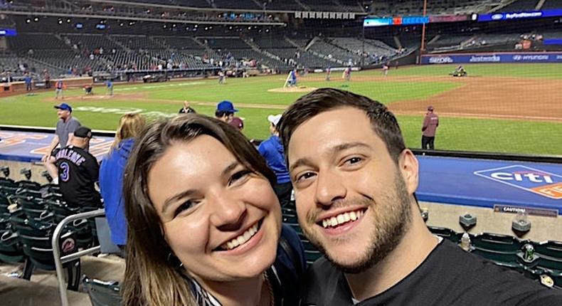 Meredith Wilshere and her boyfriend have been together for two years.Courtesy Meredith Wilshere