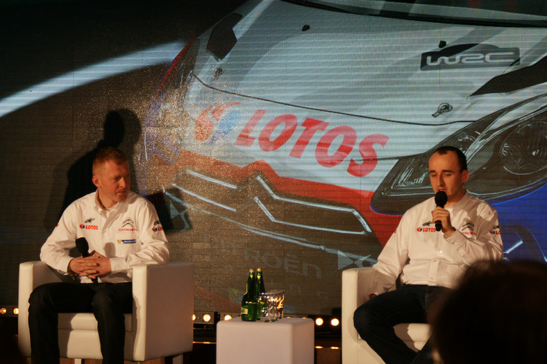 Robert Kubica z Lotosem