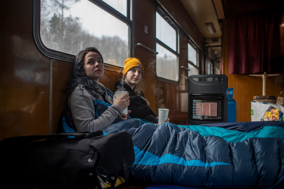 Voz za ukrajinske izbeglice u Pšemislu, Poljska