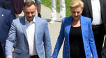 Andrzej Duda z małżonką Agatą Kornhauser-Dudą