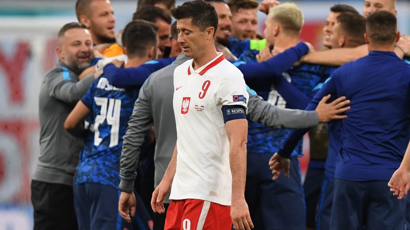 Robert Lewandowski zagrał ze Słowacją w pierwszym meczu Polaków na Euro 2020. Nie był to udany występ