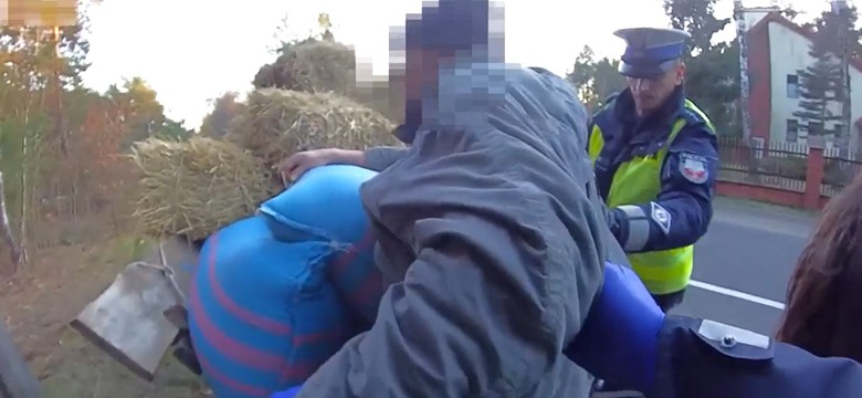 "Ojeju, ojeju". Policyjna interwencja hitem. Oto wideo z kamery na mundurze