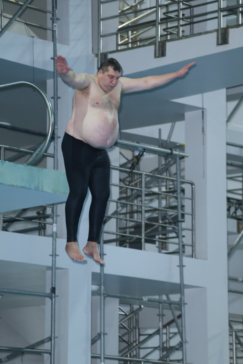 Adam Kraśko w Celebrity Splash