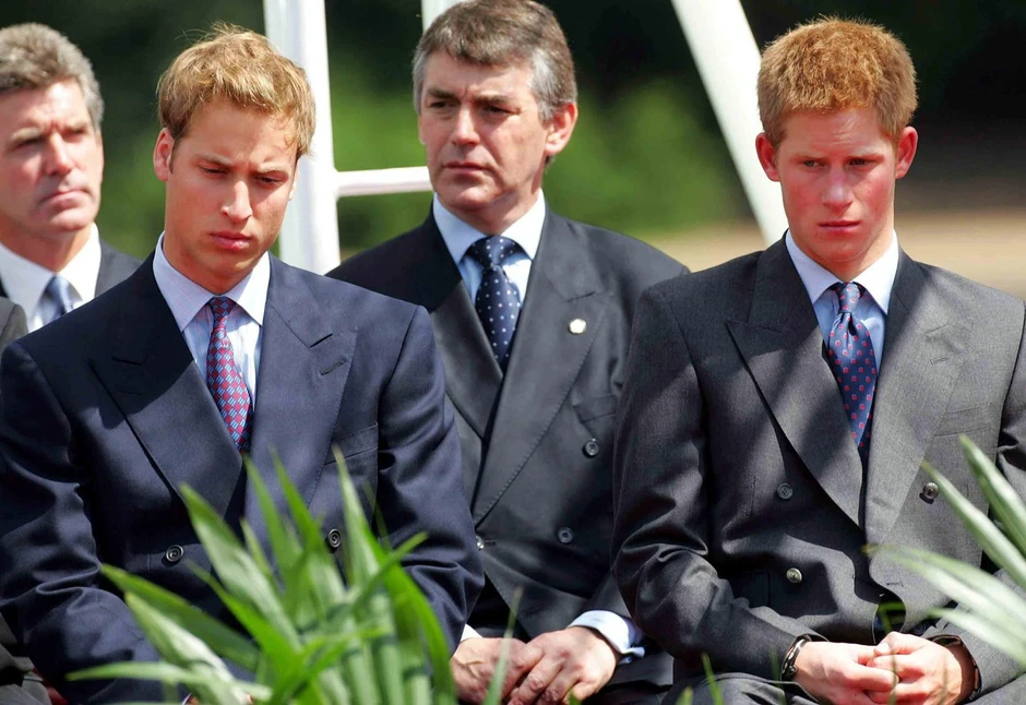 Princ Hari i Vilijam kada su bili mlađi